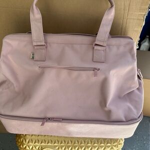 BEIS Dusty Pink Weekend Travel Tote